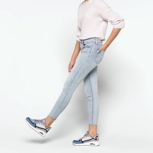 Pistola Arielle Skinny Scissor Cut Hem Jeans